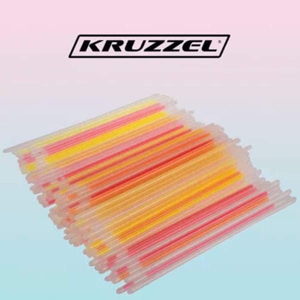 100 stk - Selvlysende Glowsticks - Armbånd