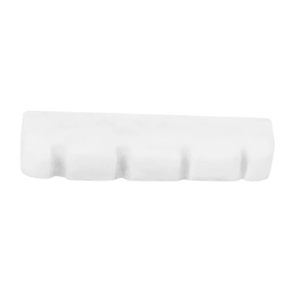 Sadel för 4-strängs bas (38 x 6 mm, Oblekt)