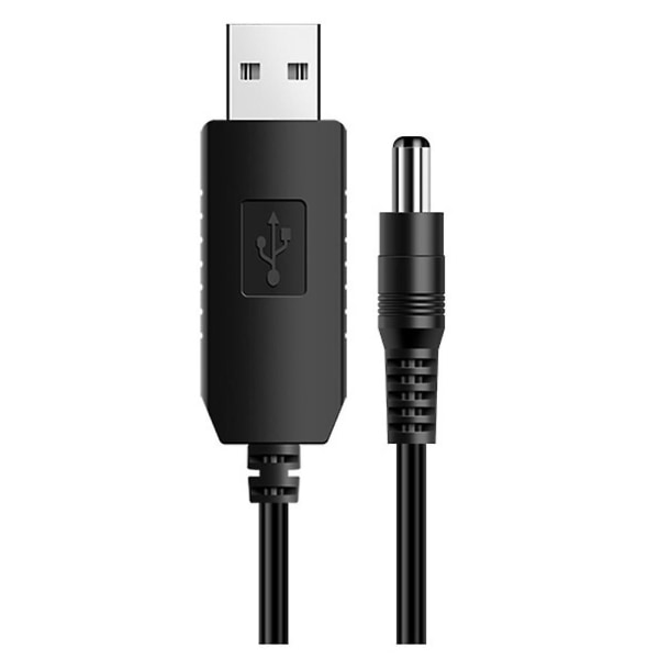 USB boostkabel USB till likström 12v boosterkabel Dc5,5 mm runda hål power för små apparater