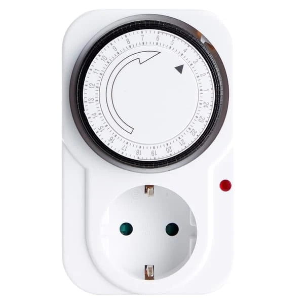 TS-Analog timer med 30-minutters intervaller