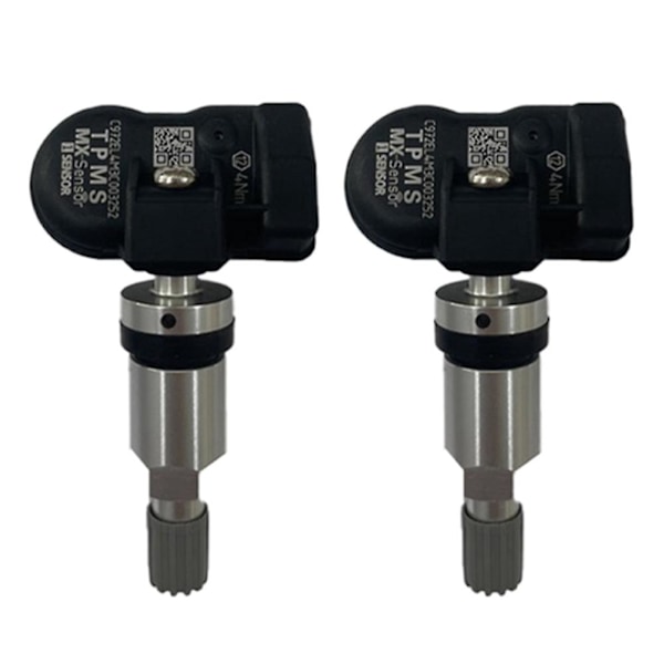 TS-2kpl Ohjelmoitava Tpms-anturi 433mhz 315mhz Anturi Universaali 2 in 1 Rengaspaineen valvontajärjestelmälle