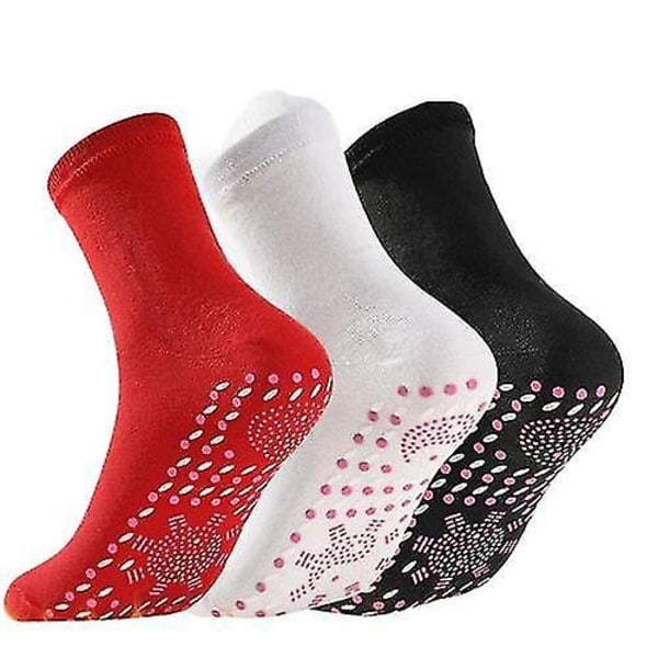 5 par turmalin akupressur selvoppvarmende formsokker Afiz turmalin slankende Health Sock Tourm