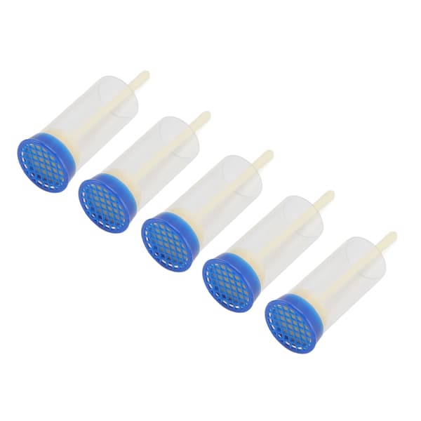 5 Pcs Queen Bee Marking Cage Soft Safe Easy Queen Bee Marking Cage Bottle Marker for Garden Potted Plants 0.2
