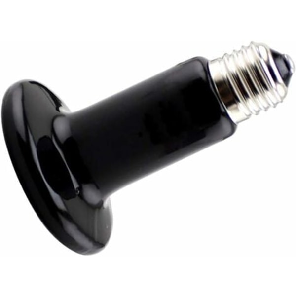 TS-Amfibisk Reptil Varmelampe med Fargeboks Vanlig Keramisk Lampe Skilpadde Øgle Edderkopp Reptil Varmekasse 220V (75W)