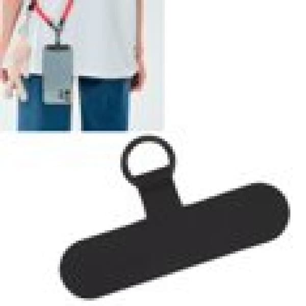 Phone Strap Tab, Upgraded Quality Phone Mount Replacement with Loop Attachment for Wrist Rope or Lanyard, No Blocking Design Ensures