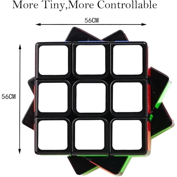 3x3 Kub, Speed Cube, Profesjonell, Smidig, Egnet for Konkurranse