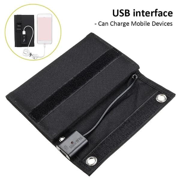 TS-Portabel Solpanel 5V 1A
