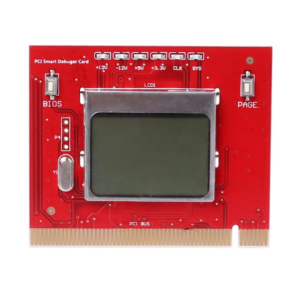 TS-Diagnostikkort For PC Laptop Stasjonær PC LCD PCI Skjerm Datamaskin Analysator Hovedkort Diagnostisk D