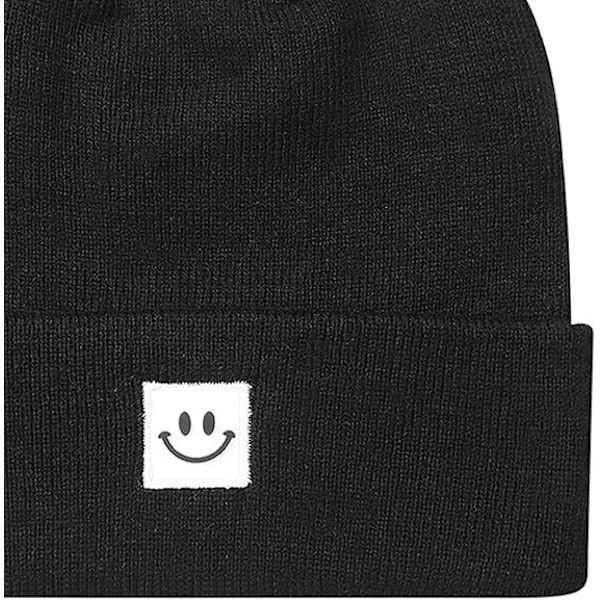 Mössa med Smiley-Ansikte för Män/Kvinnor