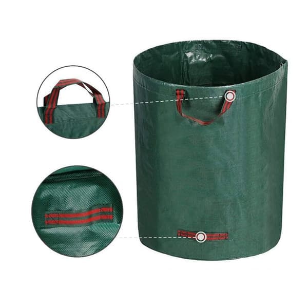 TS-Rymlig lövsäck i hållbart PP-material, 500 liter