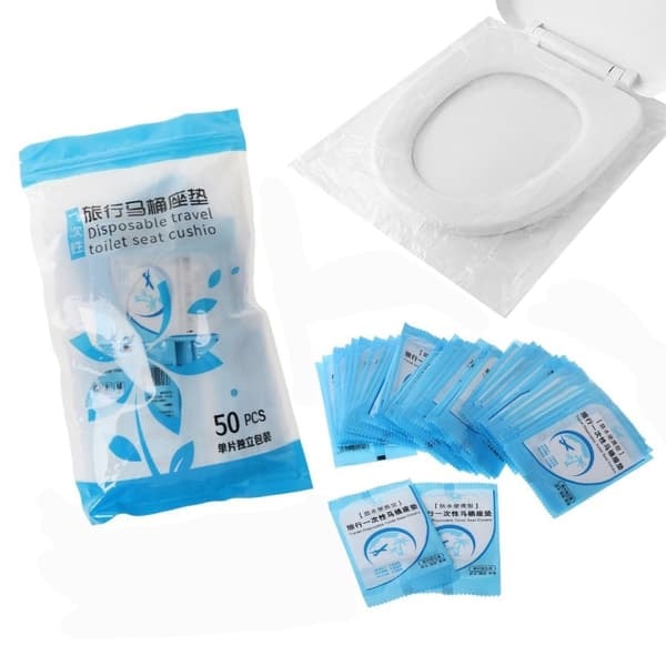 50-Pack - Toalettskydd / Toalettsits - Skydd Toalett