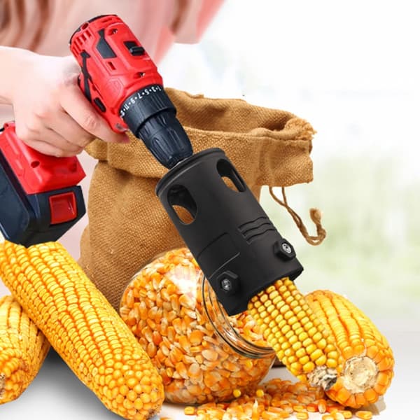 Automatic Corn Peeler Tool Nylon Structure Ideal for Home Gardens and Farmers