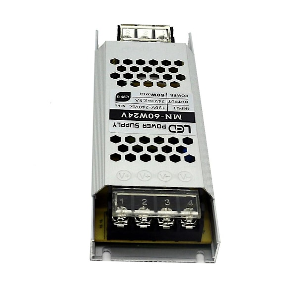 TS-Ultratank Skiftende Strømforsyning Transformer Ac190-240v Dc24v 2.5a