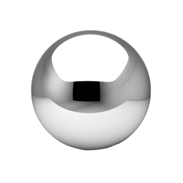 Reflekterande blickbollar för trädgård, Silverträdgårdsbollar (1 st)