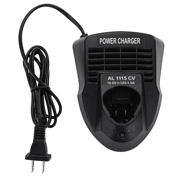 Al1115cv Ersättnings Li-ion Batteriladdare för Bosch 10,8v 12v Power USA