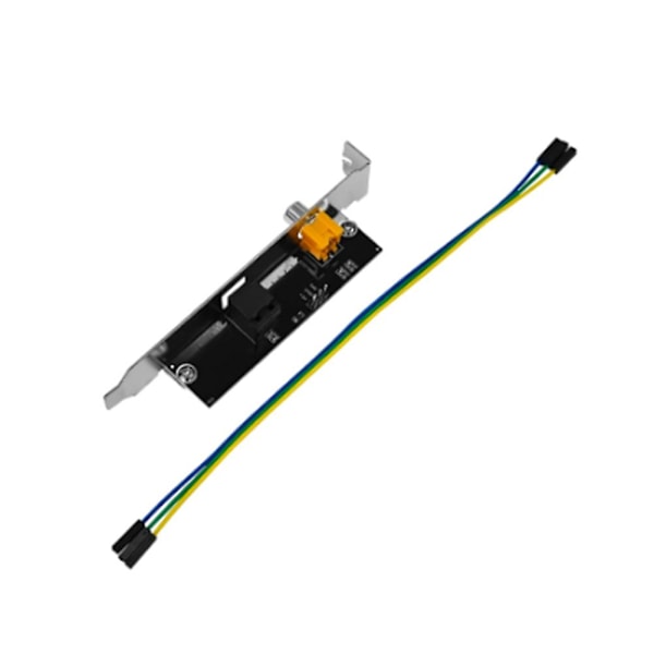 TS-24bit 192khz Optisk Fiber Koaksialt Datterkort Spdif Udgang Til Universelt Computer Bundkort Digit