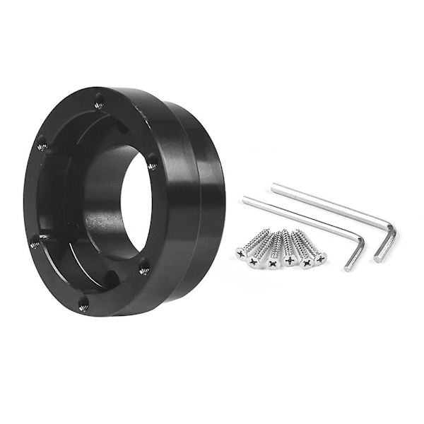 TS-For G29 13/14 tum Rattadapterplatta 70mm Pcd Bilspelsmodifiering Svart