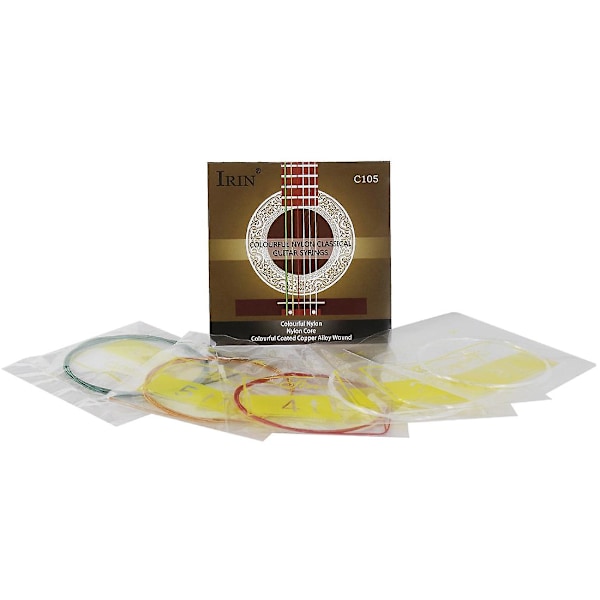 TS-Irin C105 Regnbue Guitarstrenge Til Akustisk Klassisk Guitar