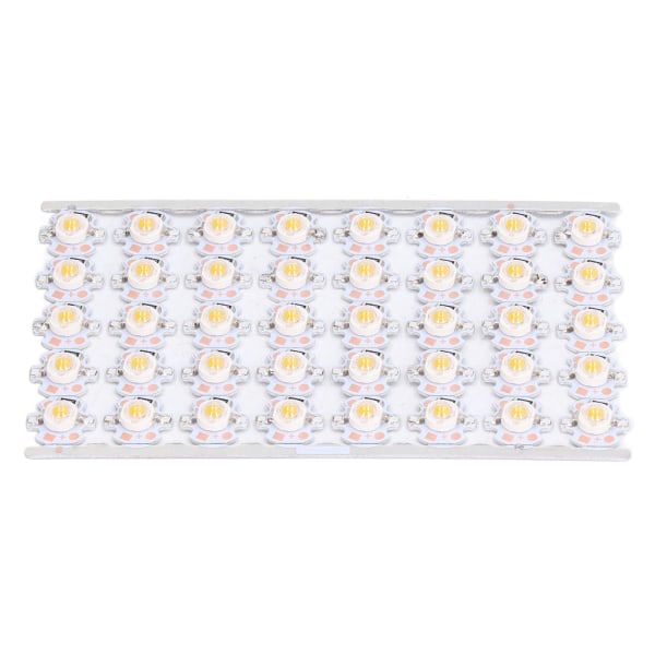 LED-chiplampe med høj lysstyrke, energibesparende DIY-lamper med aluminiumplade til 1W 12V projektører, skabsbelysning, rosa lys