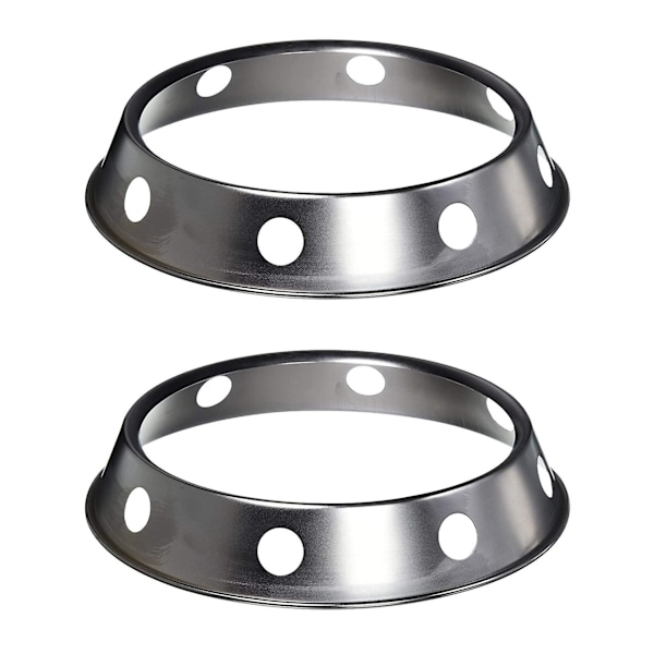 TS-2x Universal Wok Pandestøtte Stativ Wok Ring/metallisk Rund Bund Universal Størrelse Til Gas Komfur