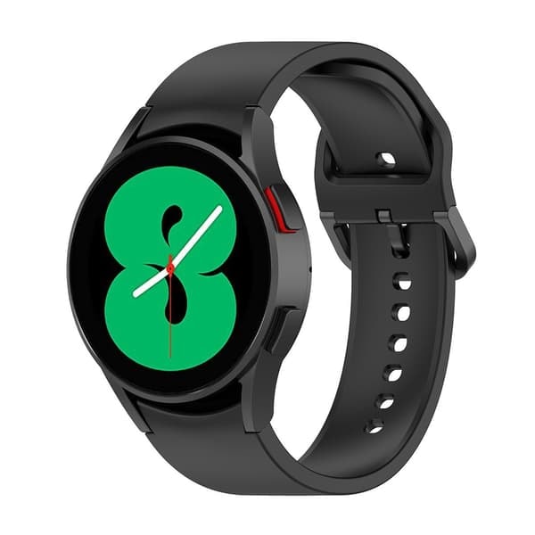 TS-Silikonearmbånd Samsung Galaxy Watch 4 Sort