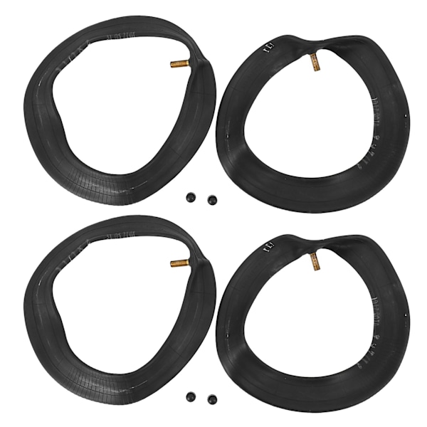 TS-4st 8,5-tums Tjockt Däck Innerslang 8 1/2 X 2 För Mijia M365 Elektrisk Scooter Uppblåst Reservdäck R