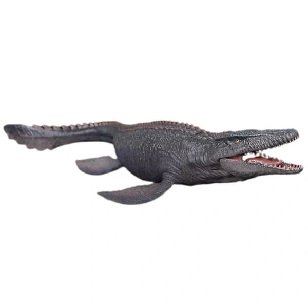 Realistisk Stor Mosasaurus Model - Naturtro Dinosaur Figur
