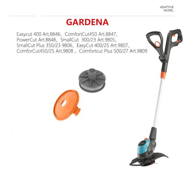 Vaihtokela ja suojussarja Gardena-trimmerille, 6 kelaa