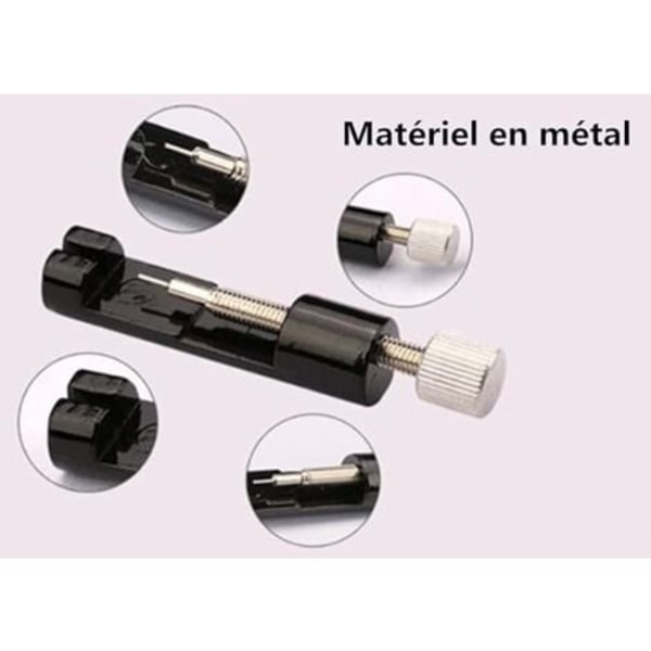 TS-Outils Drivdon - Justering av klockarmband - Stiftdrivare, Justerbart stiftdrivarverktyg Kompatibelt med klockor/urmakeri