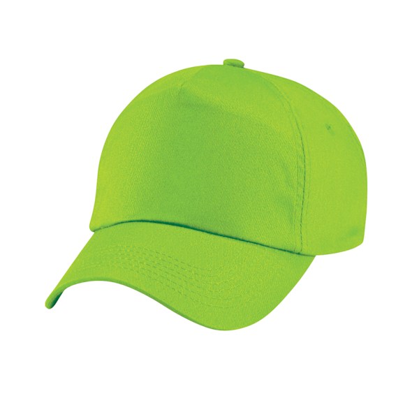 Beechfield Barn/Barn Original 5-panels Keps En Storlek Limegrön Lime One Size