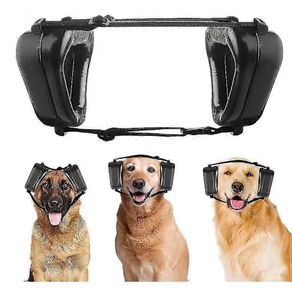 Ørekopper til hunde, støjreducerende ørekopper til hunde, støjreducerende høreværn til hunde, høreværn til hunde sort