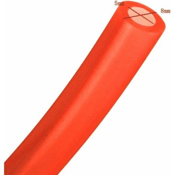 TS-Motorcykel Bränsleledning Rörslang Passar Små Motorer, 5 mm Innerdiameter, 8 mm Ytterdiameter Bensinslang