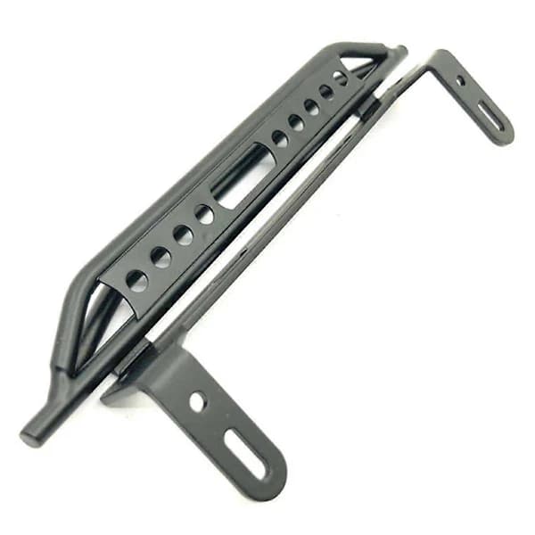 2 stk. Metalpedaler Side Stålregulator Fodplade til 1/10 /TRX4/ T4 RC Crawler Biltilbehør Sort