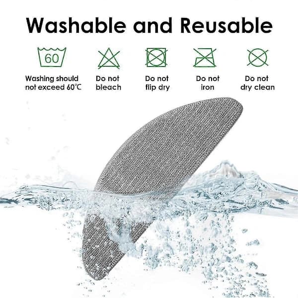 10 stk. Moppepuder til iRobot Roomba Combo I5, I5+, J5, J5+ Robotstøvsuger Mikrofiber Vaskbar Genanv