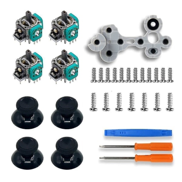 Kompatibel med Xbox Series S-X Handkontroll Speltillbehör Ersättnings 3D Analog Joystick Sensor (FMY)