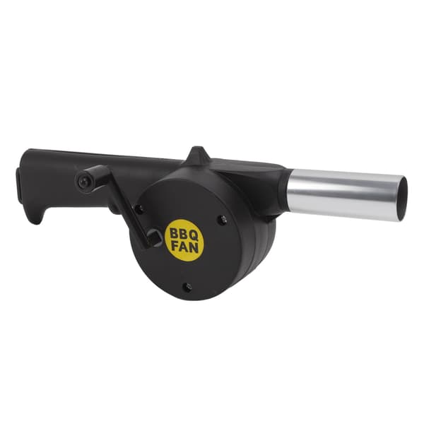 High Temperature Resistant Portable Mini Handheld BBQ Fan Black Easy To Clean