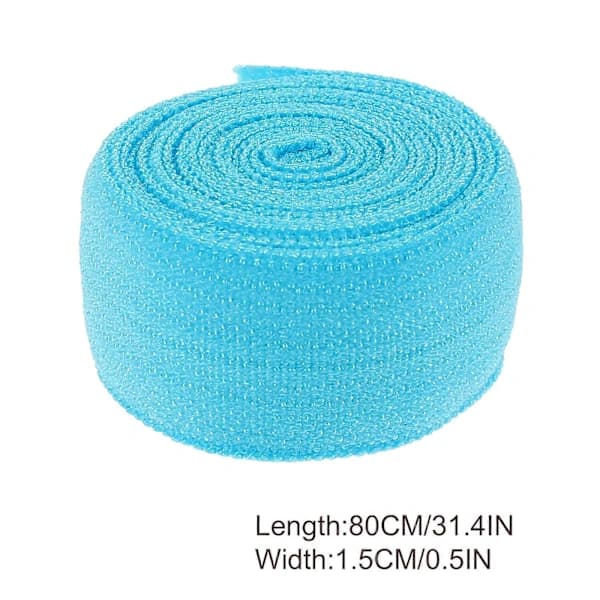 20 rullar flätad resår Hög elasticitet Rep Sömnad Fläta Stickat Repband för DIY