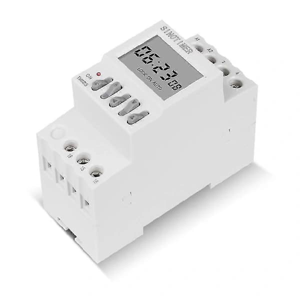 Digitalt astronomisk timerrelæ indendørs timer med astronomisk ur 220V
