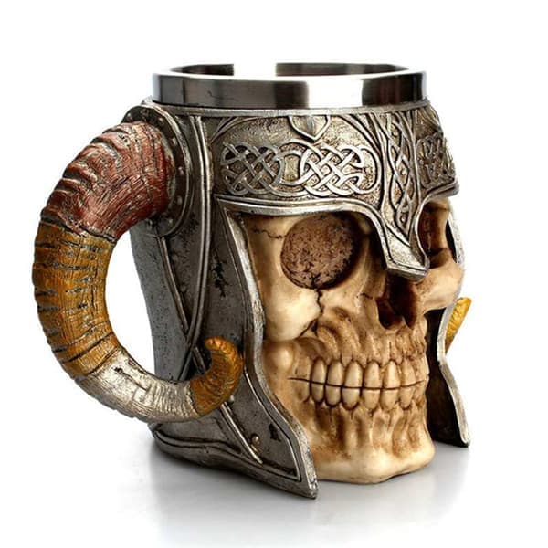 TS-Viking Dödskalle Kaffemugg