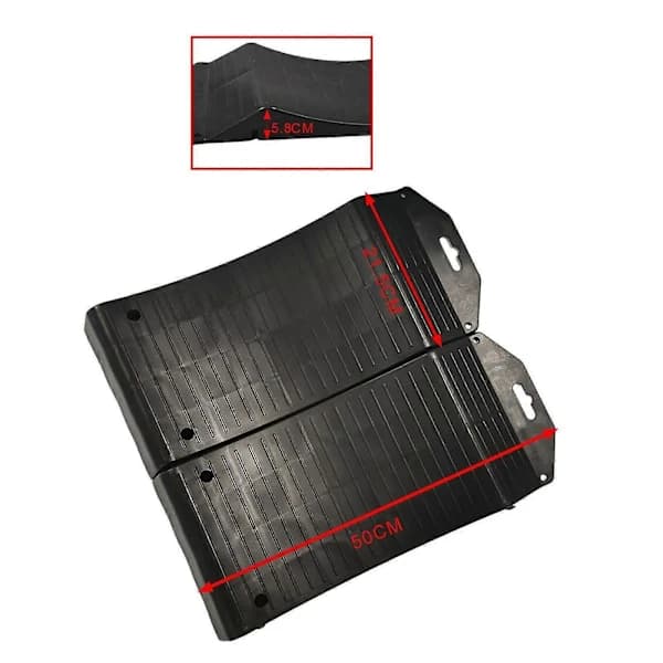 Bilplate Robust Smart Design RV Dekkskifterampe for SUV Bobiler