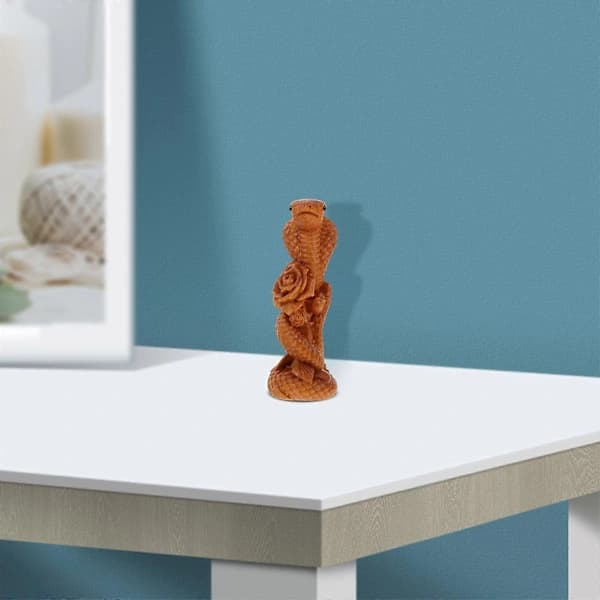 Liten Träorm Staty Handskuren Trä Orm Skulptur Ormens År Dekor Träsvarvning Orm Träorm Figurin Ljusbrun 8.00X3.20X3.00CM