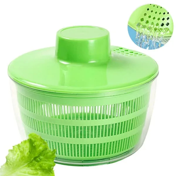 Salladsslunga / Salladstorkare - Torka sallad efter sköljning