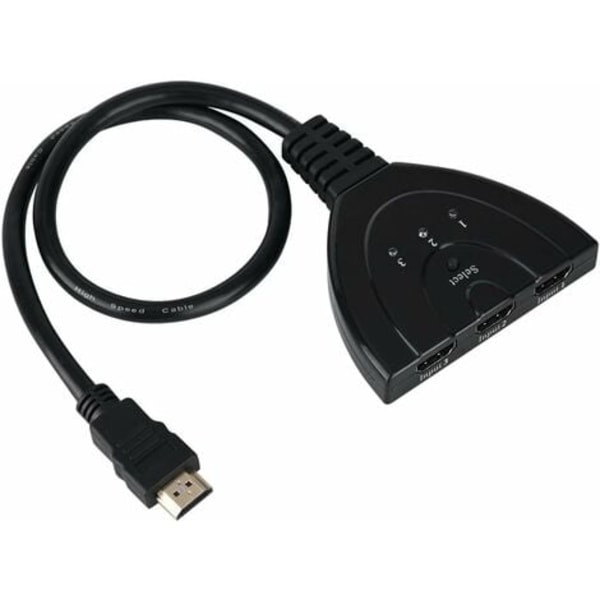 TS-HDMI Audio Konverter Videoväxlare 1080P Konverteringskabel för HDMI 3-i-1 Split Signal Adapter Utgång (50cm)
