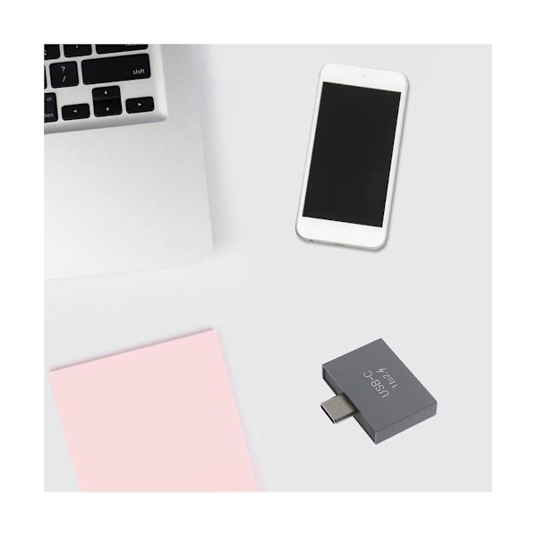 TS-Usb C Hann Til Dobbel Usb C Hunn Splitter Konverter Adapter Skjøtekontakt For Usb C Lader PC