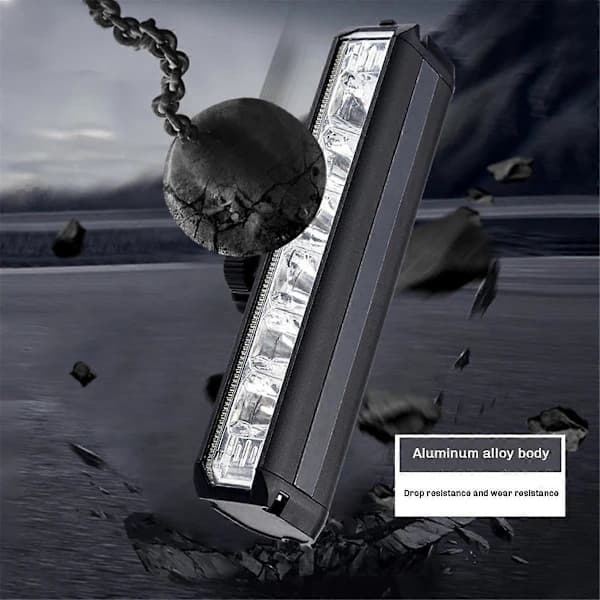 Front LED Electric Scooter Light 4000mAh Waterproof Flashlight USB Charging Bicycle Light