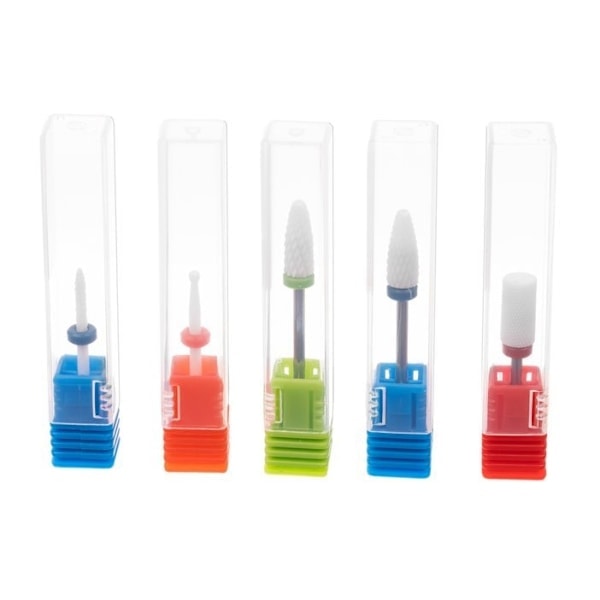Keramisk Neglefil - Bits til Elektrisk Neglefil - 5 dele