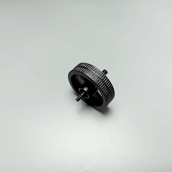 Erstatningshjul i metall til mus - Kompatibel med Logitech G403 G703 G603 G403 Hero G703 Hero (svart)