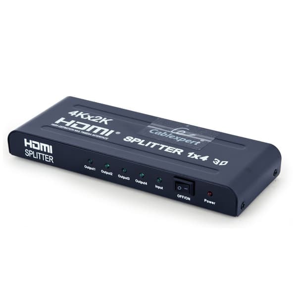 TS-HDMI-jakaja - 1 sisään, 4 ulos