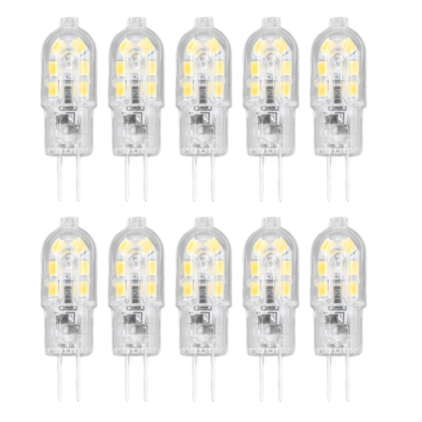 10 kpl G4 LED-lamput, kirkas, himmennettävä, korkea värintoisto