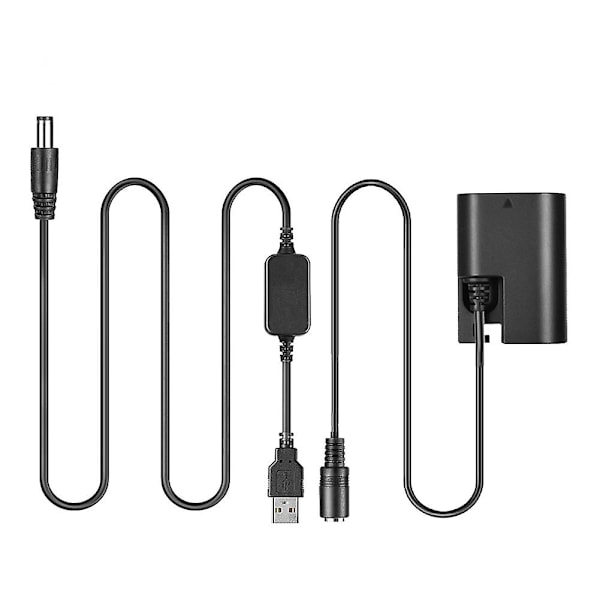 TS--e6 -e6 Lp E6 E6n Dummy Batteri USB Strømadapter Kit Til 5d Mark Iii Ii 6d 7d 60d 70d 80d 90d R R5